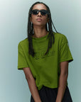 YPL short round neck short-sleeved T-shirt