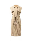 YPL New Sleeveless Trench Coat Jacket