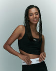 YPL fashion square collar sports vest