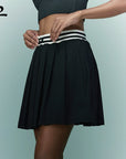 YPL high waist pleated skirt badminton tennis skirt