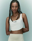 YPL fashion square collar sports vest