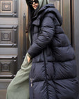 YPL Long Duck Down Coat