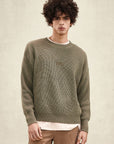 YPL Solid Crew Neck Sweater