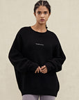 YPL Letter Crew Neck Sweater