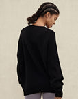 YPL Letter Crew Neck Sweater