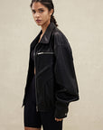 YPL Black PU Leather Jacket