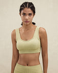 YPL Letter Jacquard Bra