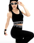 YPL Jacquard Yoga Set