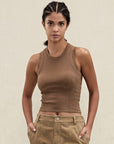 YPL Ribbed Sleeveless Top