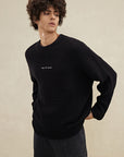 YPL Letter Crew Neck Sweater