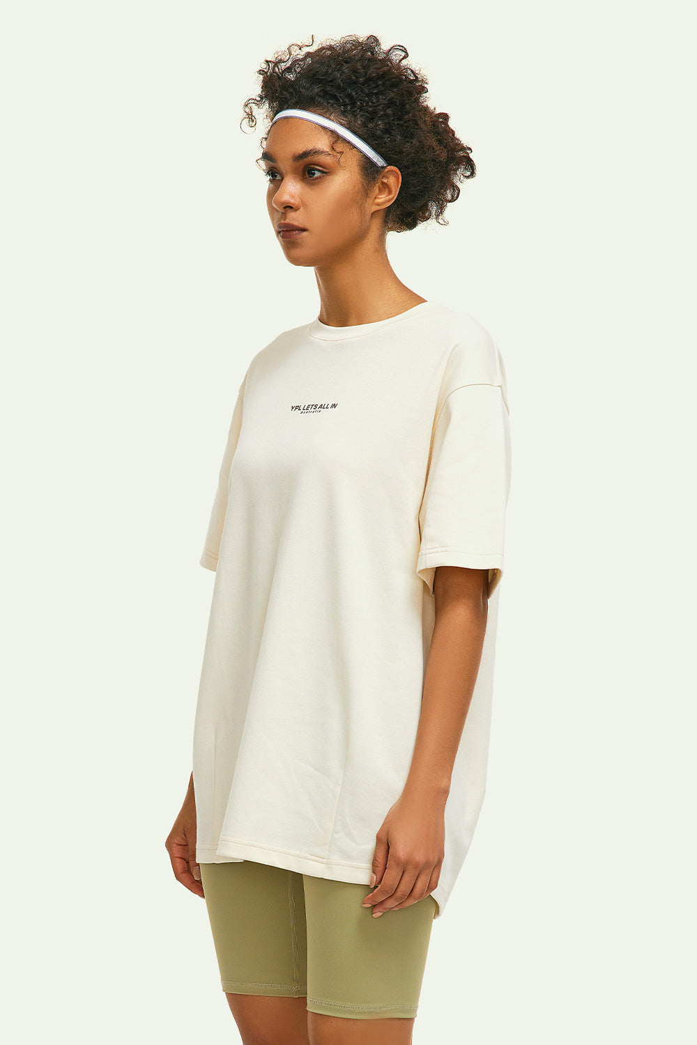 YPL Drapey Crew Neck T-shirt