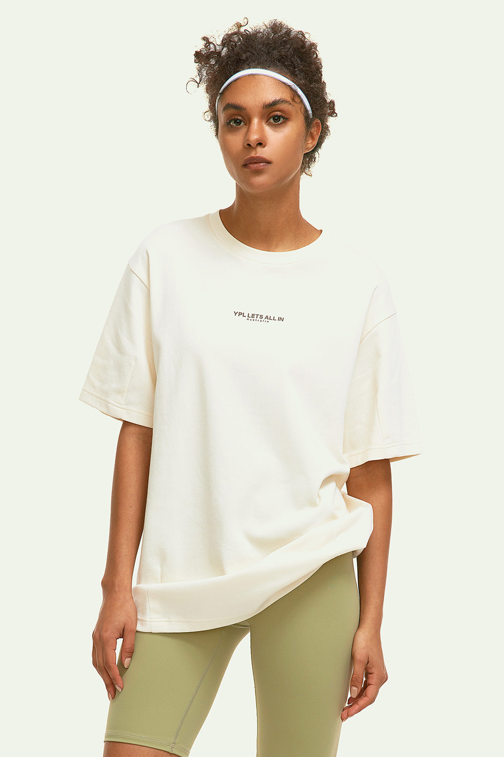 YPL Drapey Crew Neck T-shirt