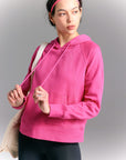 YPL Hooded Sweater Rosy Red