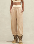 YPL gradual change leg trousers loose