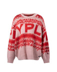 YPL2024 new autumn and winter knitted sweater women's lazy style