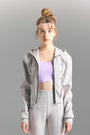 YPL Knitted Hoodie Light Gray