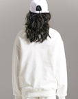 YPL Lapel Collar Sweatshirt