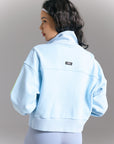 YPL Blue Zip Sweatshirt