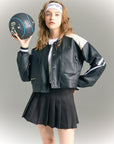 YPL PU Leather Jacket